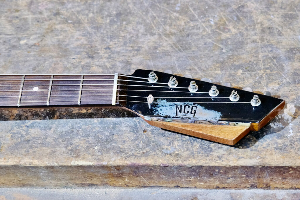 NCG Bayou - Black over Pelham Blue, heavy relic