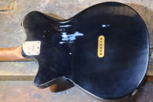 NCG Bayou - Black over Pelham Blue, heavy relic