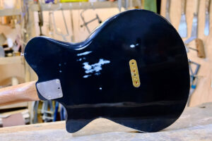 NCG Bayou - Black over Pelham Blue, heavy relic