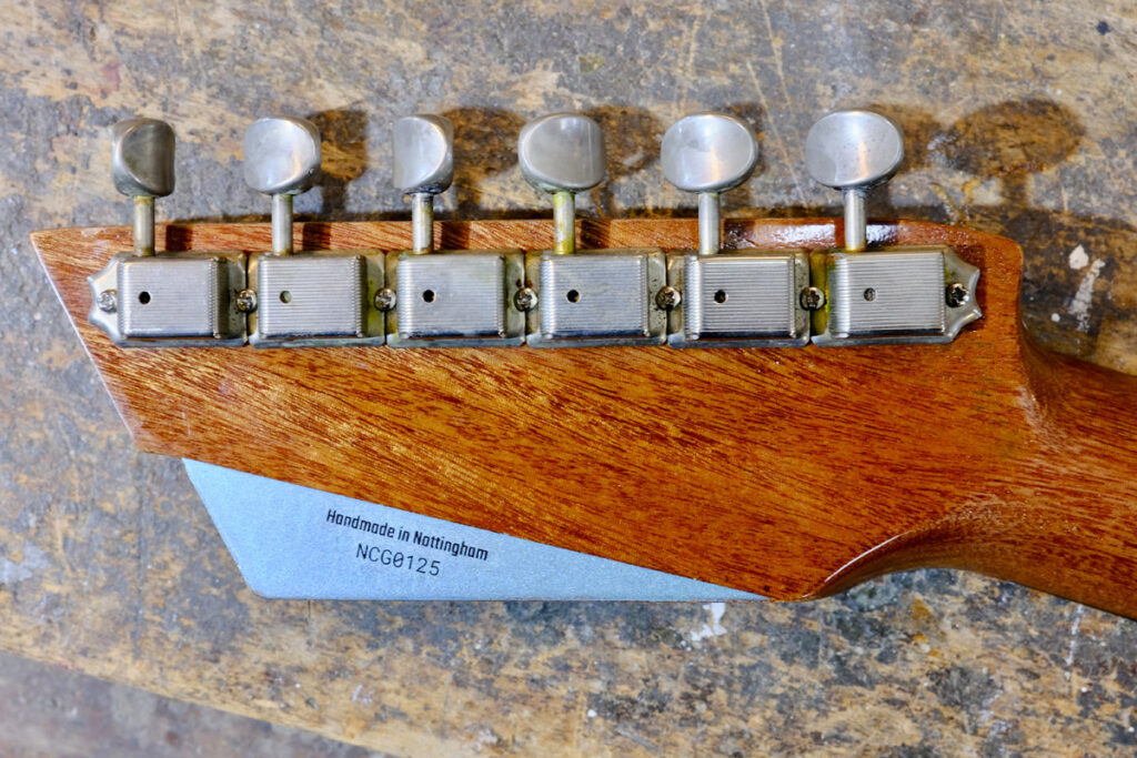 NCG Bayou - Black over Pelham Blue, heavy relic