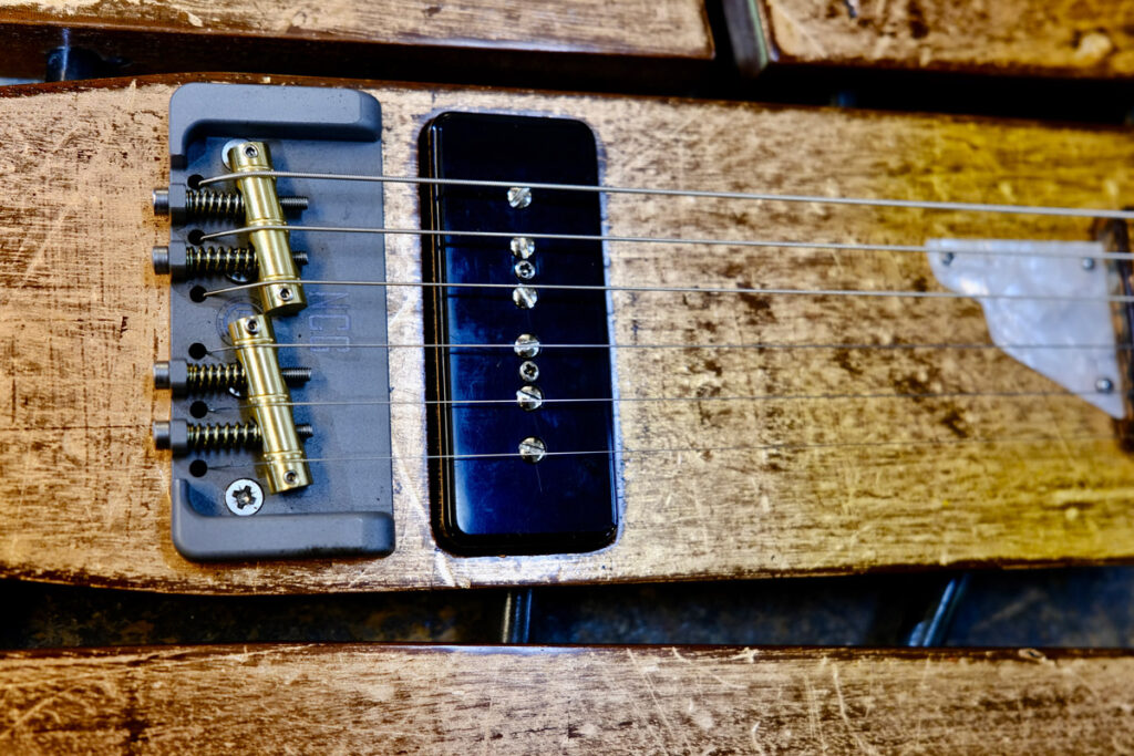 NCG Bayou - Distressed copper leaf over mahogany