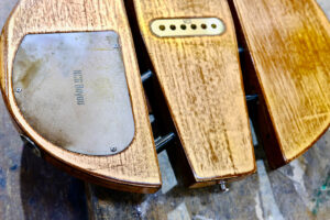 NCG Bayou - Distressed copper leaf over mahogany