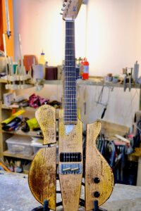 NCG Bayou - Distressed copper leaf over mahogany