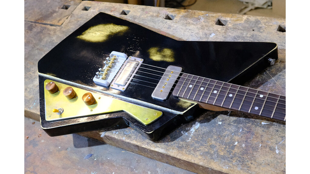 NCG Mule - Aged black over gold nitro’