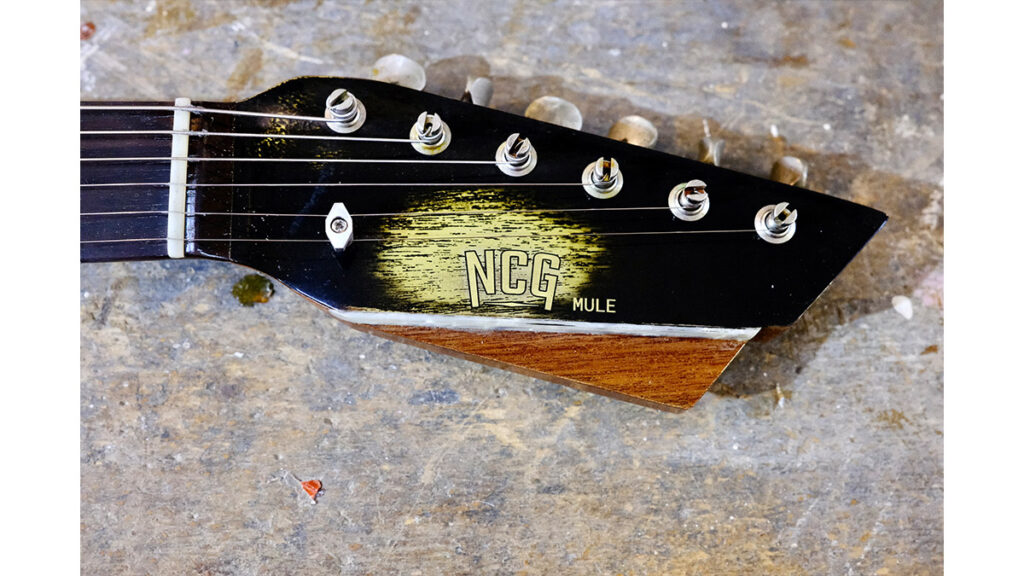 NCG Mule - Aged black over gold nitro’
