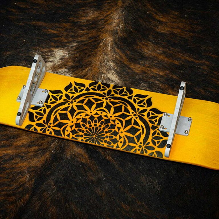 Abstract Yellow Mule Board